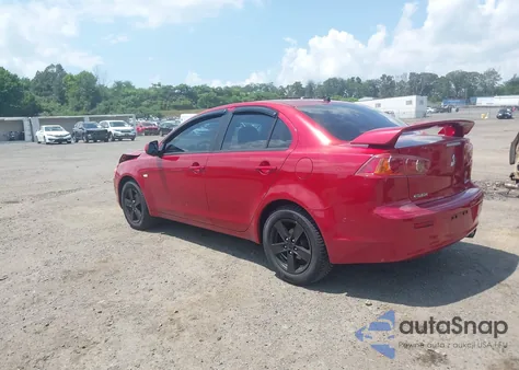 2009 Mitsubishi Lancer Es/Es-Sport from USA, damaged, VIN JA3AU26U99U035929